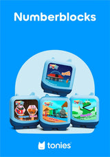Numberblocks Pocket Tonies - 4 Pack