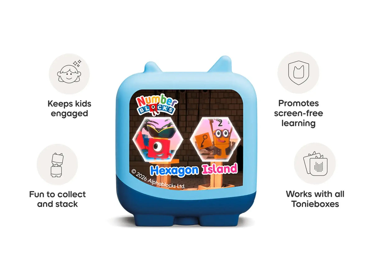Numberblocks Pocket Tonies - 4 Pack